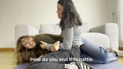 We Play Tickle and Then We Have Foot Wrestling