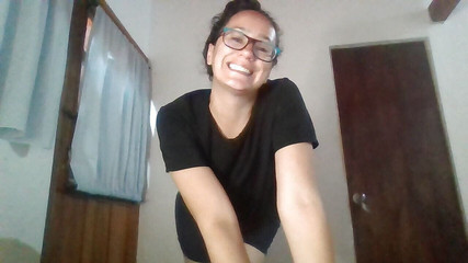 Yoga Teacher Makes You Cum on Her Ass