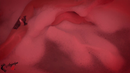 A Girl with an Excellent Figure Has Fun in the Bathroom