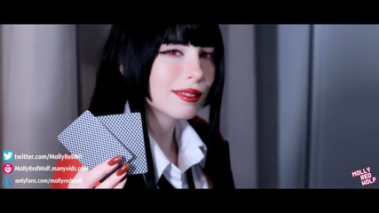Lost Her Body at Cards. Yumeko Kakegurui Cosplay - Mollyredwolf