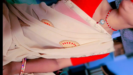 Hot Indian Stepaunty Blowjob & Handjob Cumshot with Beautiful Lips Close-up: Slow Blowjob on a Thick Meaty Dick Sticky Cum