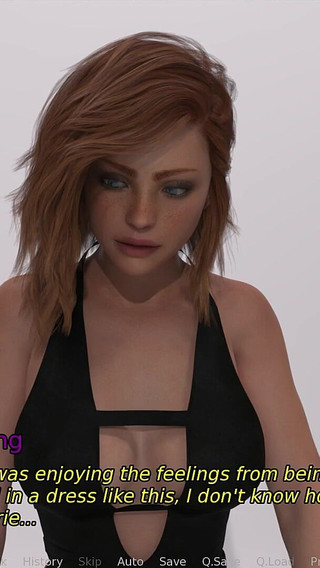 New Neighborhood - V0.4 - Violet Wore Lingerie and Did Sexy Poses