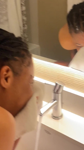 Can't Believe I Took so Much Cum on My Face