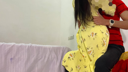 My Virgin Stepsister Came From Delhi on Rakhi Holiday, so I Fucked Her Pussy Hard in Doggy Style