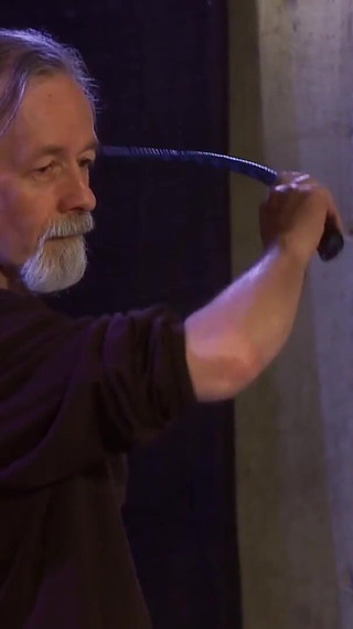 Bondage whore gets whipped by maledom