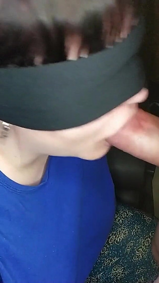 Home Blowjob and Huge Cumshot in Mouth