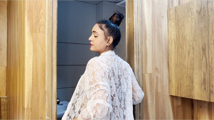 The Beautiful Girl Showed Her All