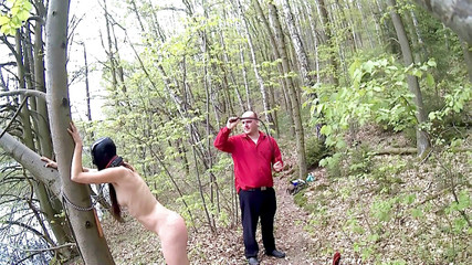 Aldina gets to feel the whip at the lake