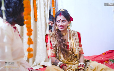 Desi Newly Married Starsudipa Fucked by a Man Infront of Husband and Turns Into a Hardcore Threesome. Hindi Audio