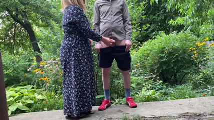 Mother-in-law Never Refuses Me the Pleasure of Holding My Dick