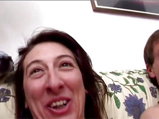 Dirty mature woman needs a young cock for her hairy pussy