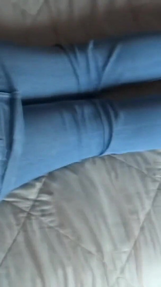 It Turns Me on to Get Dressed in Front of My Stepson and See How He Jerks off, I Let Him Cum on My a