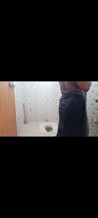 Desi Girl Shower Bathroom