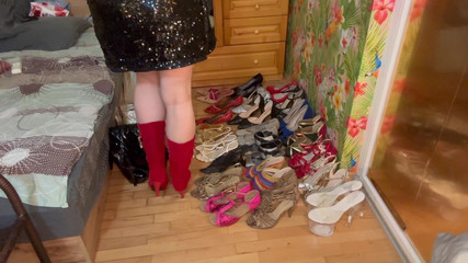 Show and Try My Heels Collection