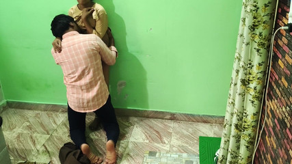 Shy Indian Uniform Girl Flirting