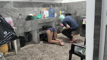 I Caressed the Cook's Buttocks with My Penis. I Fantasize About Fucking Her One Day