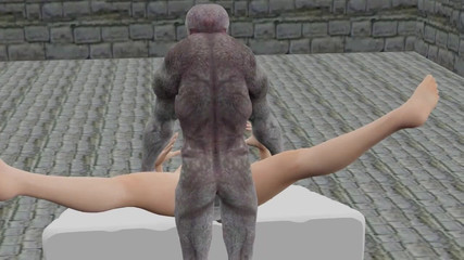 Alien Monster Hard Fucking with Bick Dick