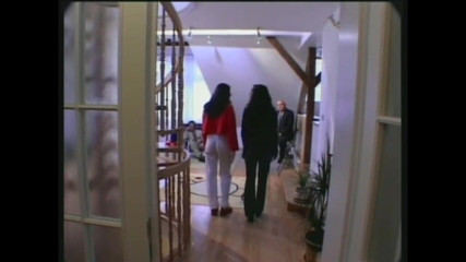 Wonderful Brunette Gets Her Hairy Pussy Shaved and Then Fucks Two Huge Cocks