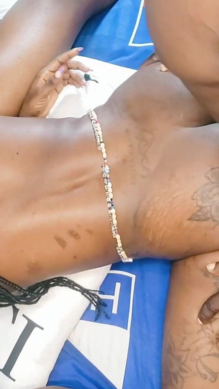 Mfm Threesome African BBC Hardcore Fucked Her Wet Juicy Pussy Spank Her Ass