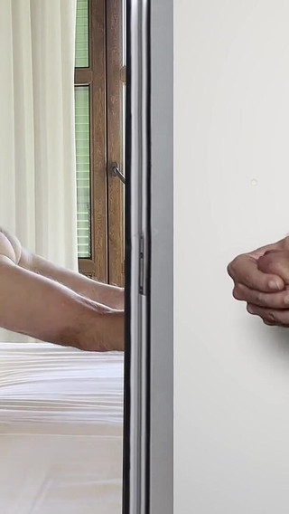 Husband Caught His Cheating Wife and Jerked off Secretly While Watching