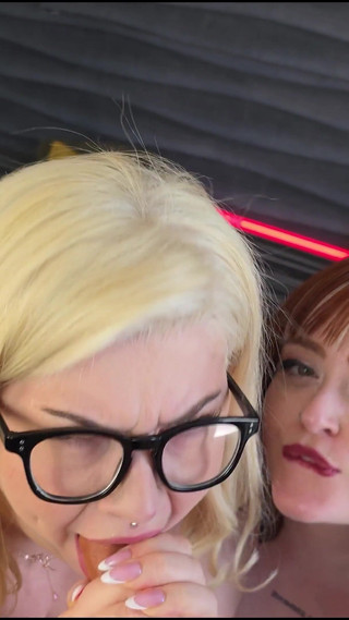 Bimbo Sluts Wish for a BBC Dildo to Come Alive