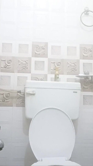 Indian Couple in Bathroom