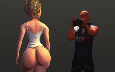 Tha stoop ep 2: ROY-AL's big booty xxx shoot