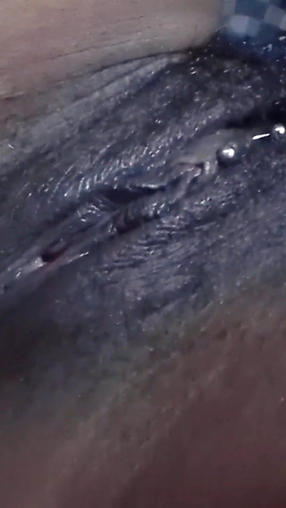 Rubbing My Hairy Pieced Pussy Cumming so Hard