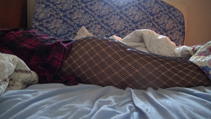 I Fuck My Stepmother in Her Asshole While She Just Wake up