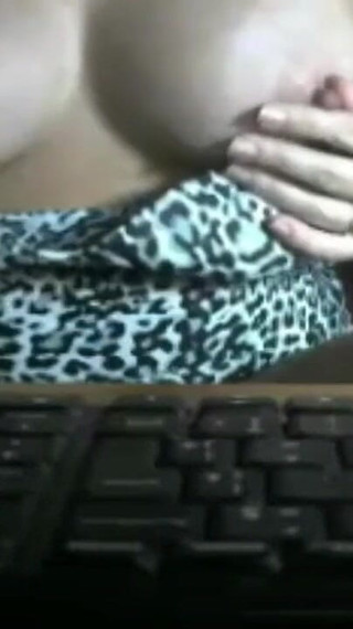 Showing my big boobs for a lot of strangers while cuckold is working