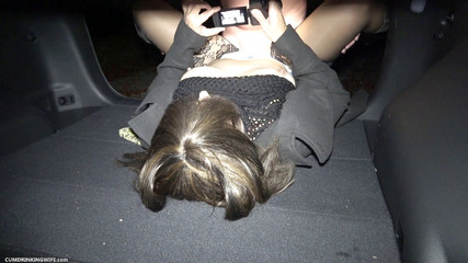 Nighttime Gangbang at the Rest Area