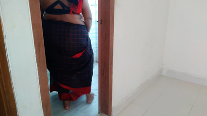 Watching Stepson Masturbating in the Bathroom, Stepmom Is Horny, Than Stepson Gives Her Rough Fuck