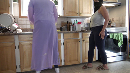 Real Arab Lesbian Trans Couple in France