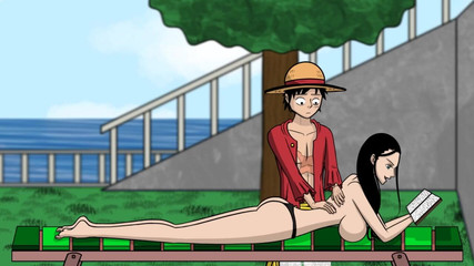 One Slice of Lust - One Piece Sex - Part 2 Nico Robin Get Her Ass Played by Loveskysanx