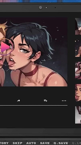 My New Girlfriend #5 Vi Blows My Fat White Cock