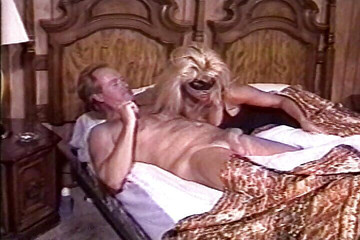 A Stunning Masked Blonde Ready to Take a Big Dick