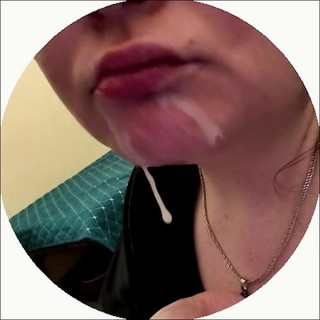 Wife Real Cumslut Licking Cum From Hand