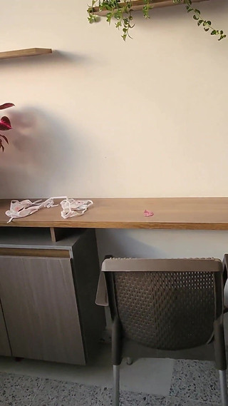 Swallows the Photographer's Semen so as Not to Lose His Job