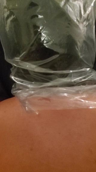 Hogtied with Zado Handcuffs and Double Penetrated