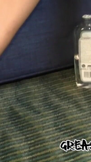 Phat booty black girls get oiled up