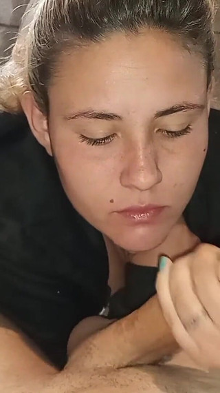 My Wife Has Fun Sucking My Cock and Plays with It