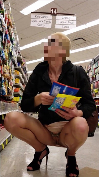 Drugstore MILF Slut
