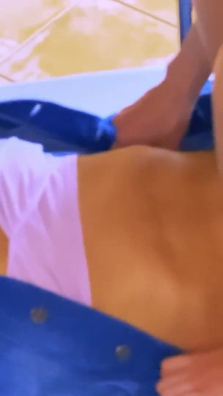 Stepmother and Her Stepson's Friend in the Park.