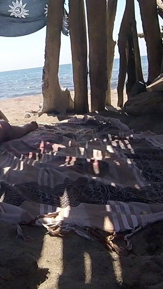 She Plays with Herself Until He Enters and Makes Her Cum