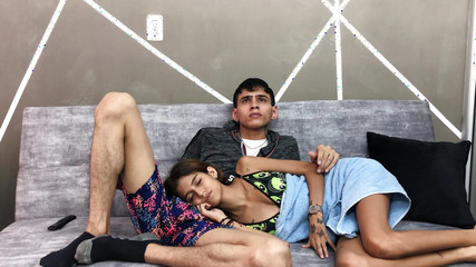 My Sexy Stepsister Accompanies Me to Watch a Movie and I Take the Opportunity to Fuck Her