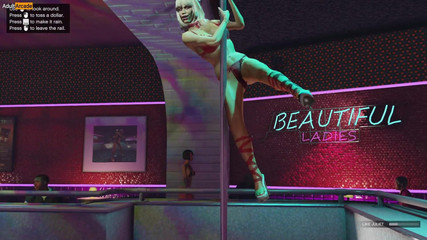 Gta 5 - Strip Club [part 03] Without Nude Mod [18+] Gta V V1.0.3095 Porn Game Play