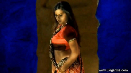 Sexy Indian babe is stripping