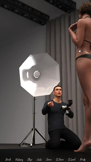 Husband Fucked His Busty Wife and Creampied her pussy- 3D Hentai Game - the office