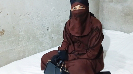 Muslim Girlfriend Went to Her Boyfriend to Get Special Pussy