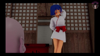 Shrine Maiden Boy Who Offers His Body